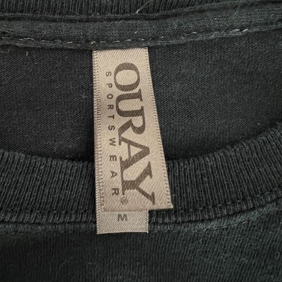 Texas Tech Womens Long Sleeve Tee Size Medium Navy Red Ouray Sportswear - Picture 4 of 5